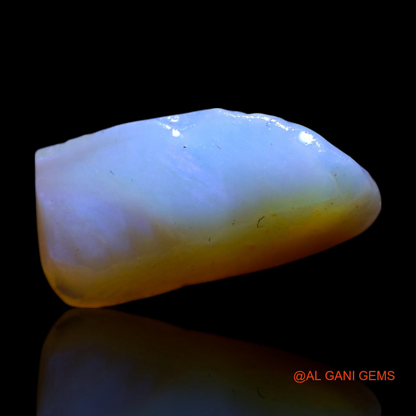 4.00 Cts Natural Australian Fire Opal Loose Gemstone Fancy Rough 16x8x5 mm RG-827