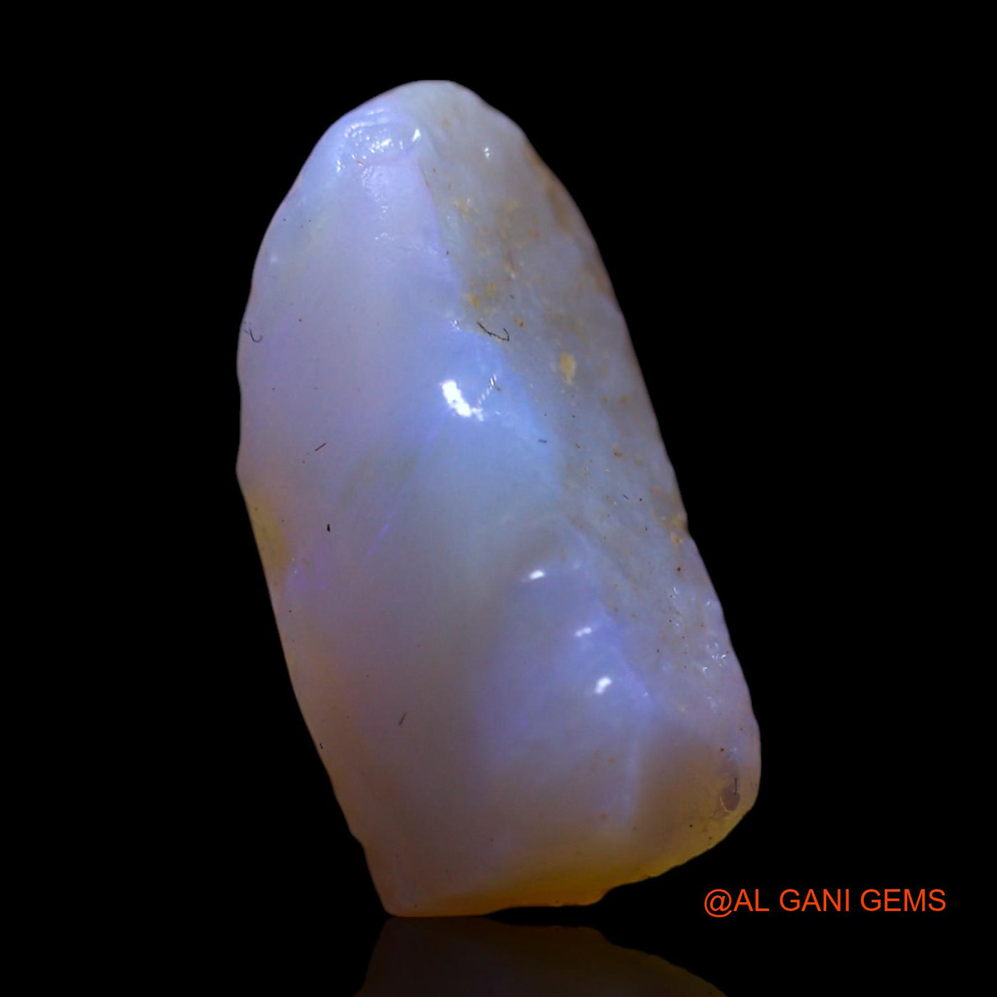 4.00 Cts Natural Australian Fire Opal Loose Gemstone Fancy Rough 16x8x5 mm RG-827