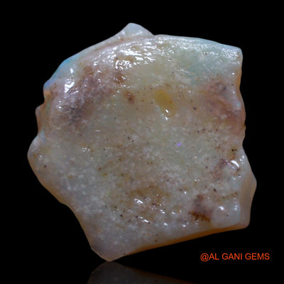 Natural Untreated Fire Opal Loose Gemstone Fancy Rough From Australia 4.00 Cts 14x13x4 mm RG-829
