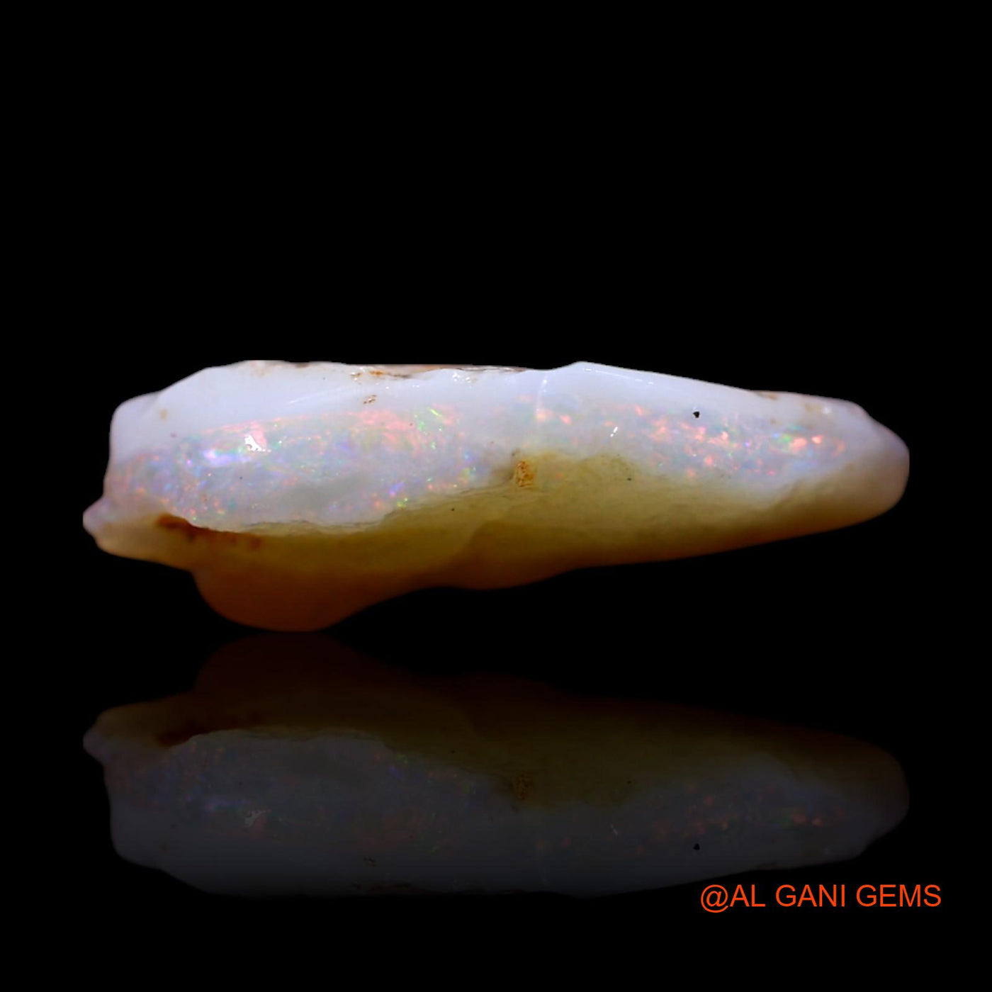 3.00 Cts Natural Australian Fire Opal Fancy Rough Loose Gemstone For Jewelry 15x9x4 mm RG-831