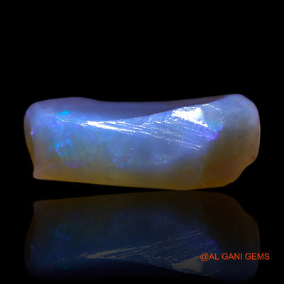 Natural Untreated Fire Opal Loose Gemstone Fancy Rough From Australia 4.00 Cts 15x8x5 mm RG-832