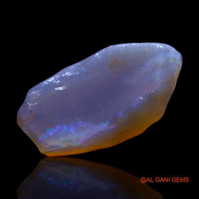 Natural Untreated Fire Opal Loose Gemstone Fancy Rough From Australia 4.00 Cts 15x8x5 mm RG-832