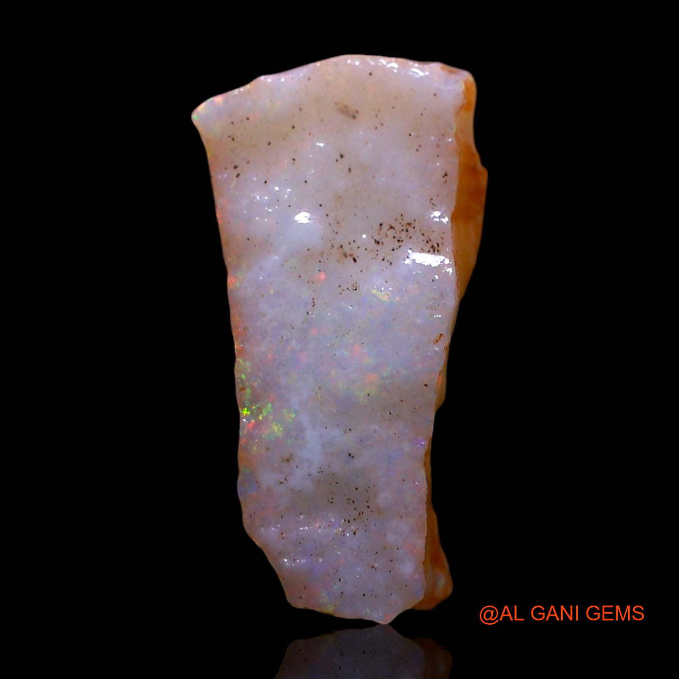 2.00 Cts Natural Australian Fire Opal Fancy Rough Loose Gemstone For Jewelry 16x7x3 mm RG-834