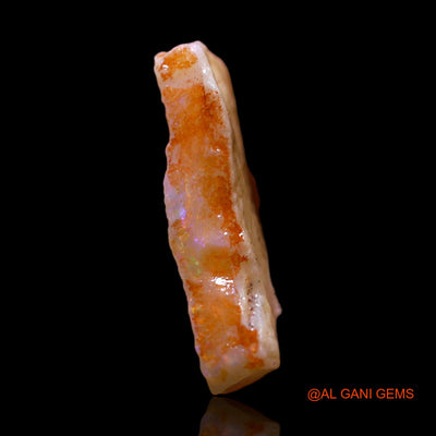 2.00 Cts Natural Australian Fire Opal Fancy Rough Loose Gemstone For Jewelry 16x7x3 mm RG-834