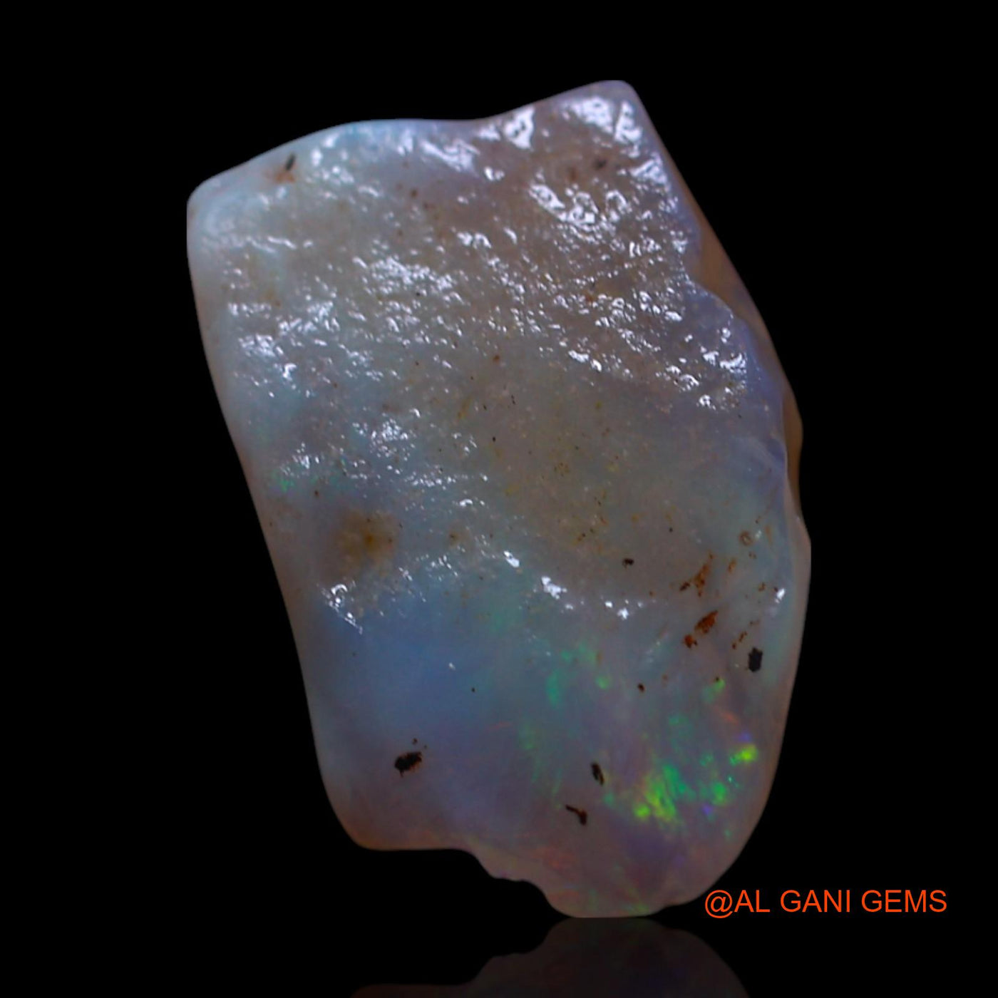3.00 Cts Natural Australian Fire Opal Loose Gemstone Fancy Rough 14x9x4 mm RG-837