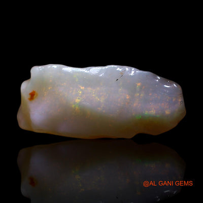 Natural Fire Opal Gemstone 4.00 Cts Loose Fancy Rough From Australia 14x8x6 mm RG-838