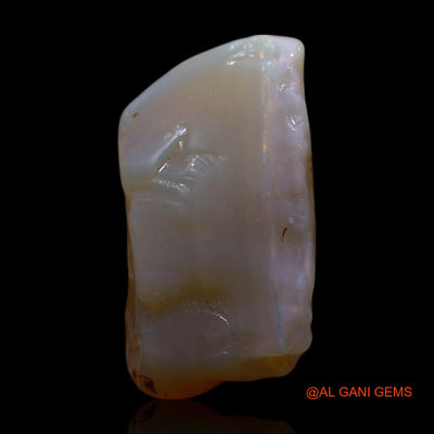 Natural Fire Opal Gemstone 4.00 Cts Loose Fancy Rough From Australia 14x8x6 mm RG-838