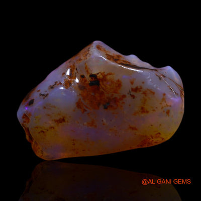 3.00 Cts Natural Australian Fire Opal Loose Gemstone Fancy Rough 15x10x4 mm RG-839