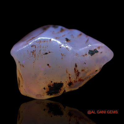 5.00 Cts Natural Australian Fire Opal Loose Gemstone Fancy Rough 13x12x7 mm RG-841