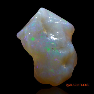 Natural Untreated Fire Opal Loose Gemstone Fancy Rough From Australia 4.00 Cts 15x11x5 mm RG-842