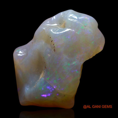 Natural Untreated Fire Opal Loose Gemstone Fancy Rough From Australia 4.00 Cts 15x11x5 mm RG-842