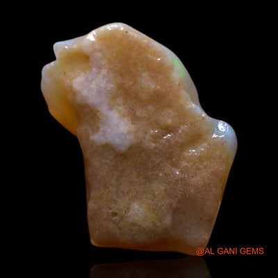 Natural Untreated Fire Opal Loose Gemstone Fancy Rough From Australia 4.00 Cts 15x11x5 mm RG-842