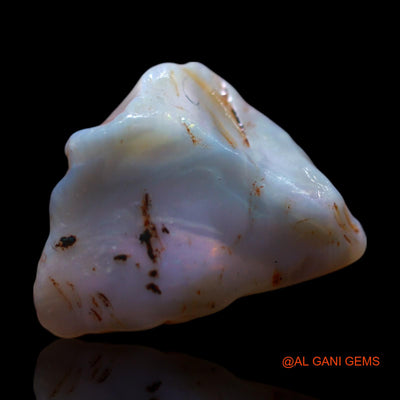 Natural Fire Opal Gemstone 5.00 Cts Loose Fancy Rough From Australia 13x11x8 mm RG-844