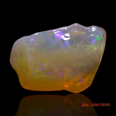 Natural Untreated Fire Opal Loose Gemstone Fancy Rough From Australia 4.00 Cts 14x9x6 mm RG-845
