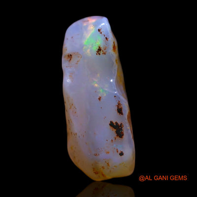 Natural Untreated Fire Opal Loose Gemstone Fancy Rough From Australia 4.00 Cts 14x11x6 mm RG-852