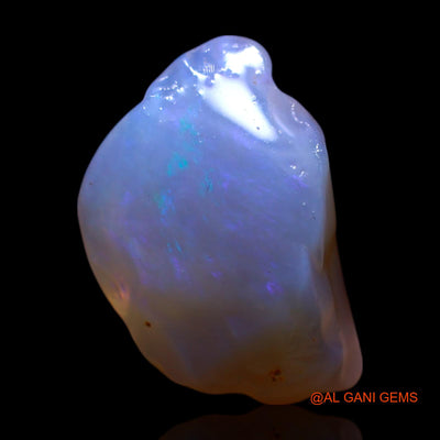 Natural Untreated Fire Opal Loose Gemstone Fancy Rough From Australia 6.00 Cts 15x9x9 mm RG-854
