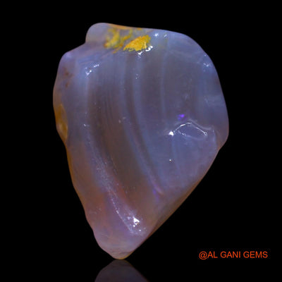 Natural Untreated Fire Opal Loose Gemstone Fancy Rough From Australia 6.00 Cts 15x9x9 mm RG-854