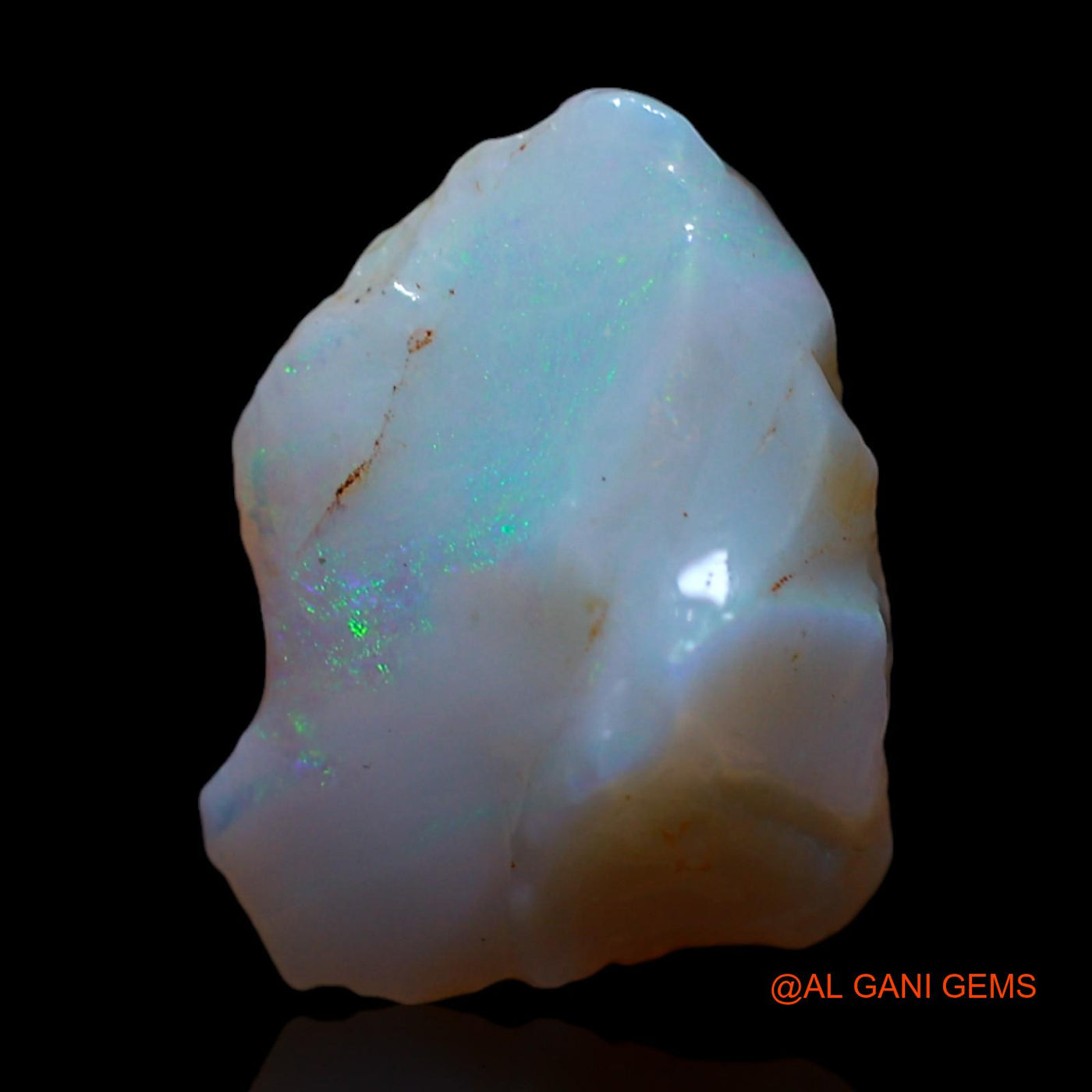 3.00 Cts Unheated Australian Fire Opal Loose Gemstone Fancy Rough Natural 12x10x7 mm RG-866