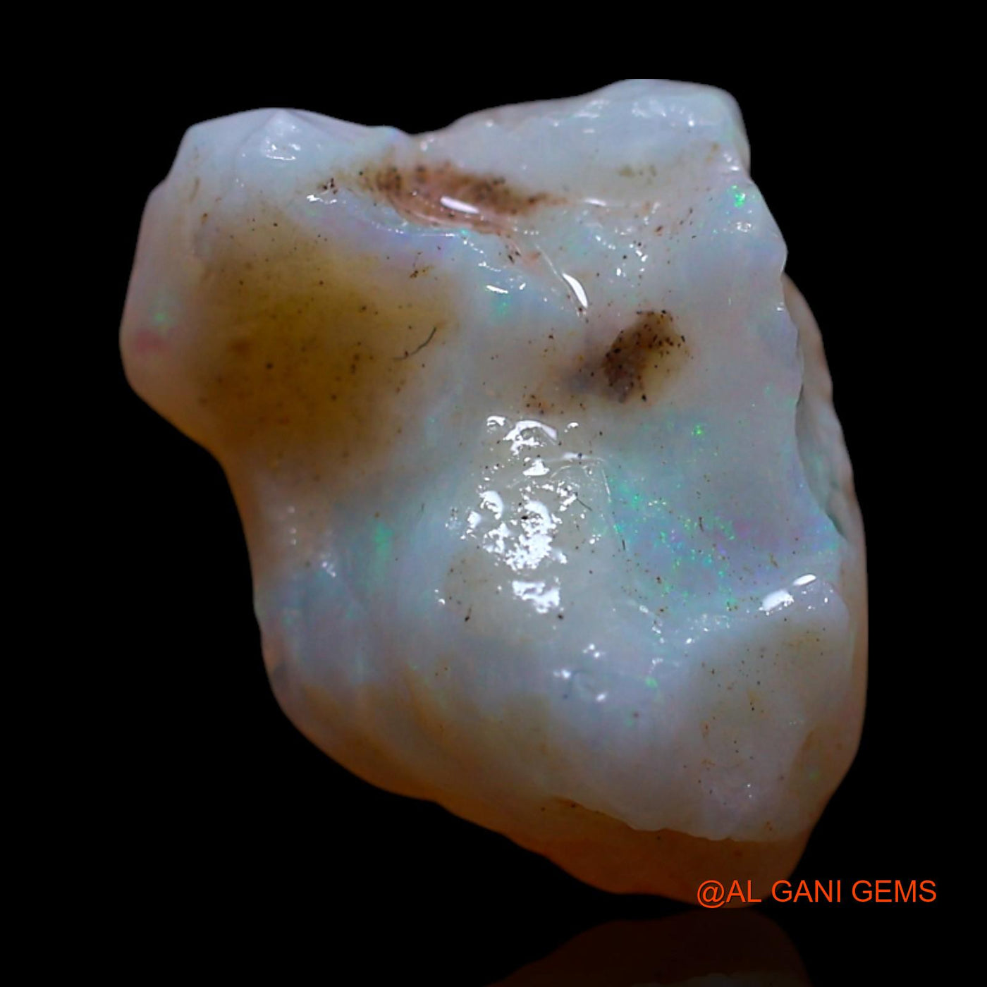 3.00 Cts Unheated Australian Fire Opal Loose Gemstone Fancy Rough Natural 12x10x7 mm RG-866