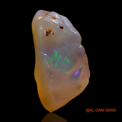 Natural Fire Opal Gemstone 5.00 Cts Loose Fancy Rough From Australia 15x8x7 mm RG-871