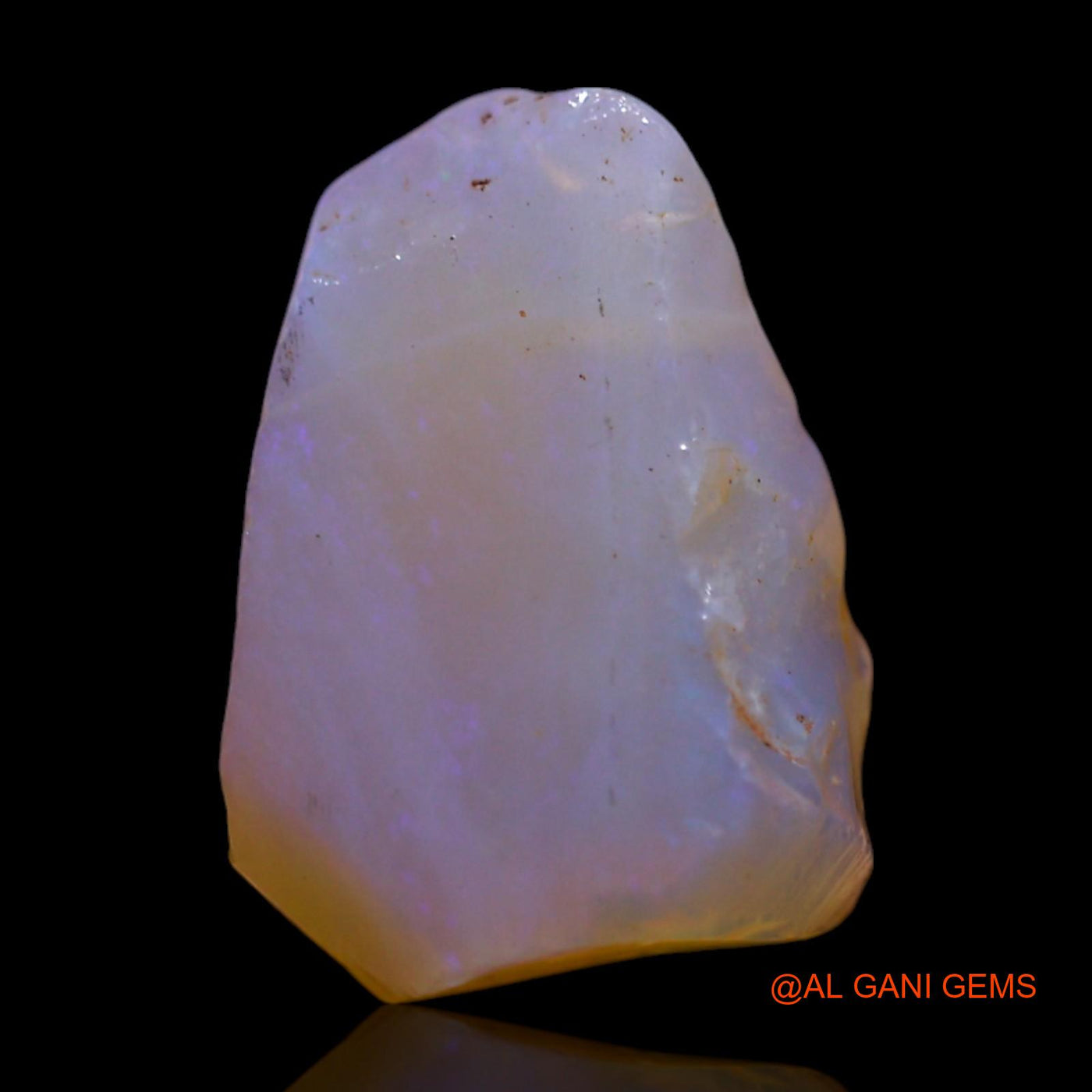 4.00 Cts Natural Australian Fire Opal Loose Gemstone Fancy Rough 14x9x5 mm RG-873