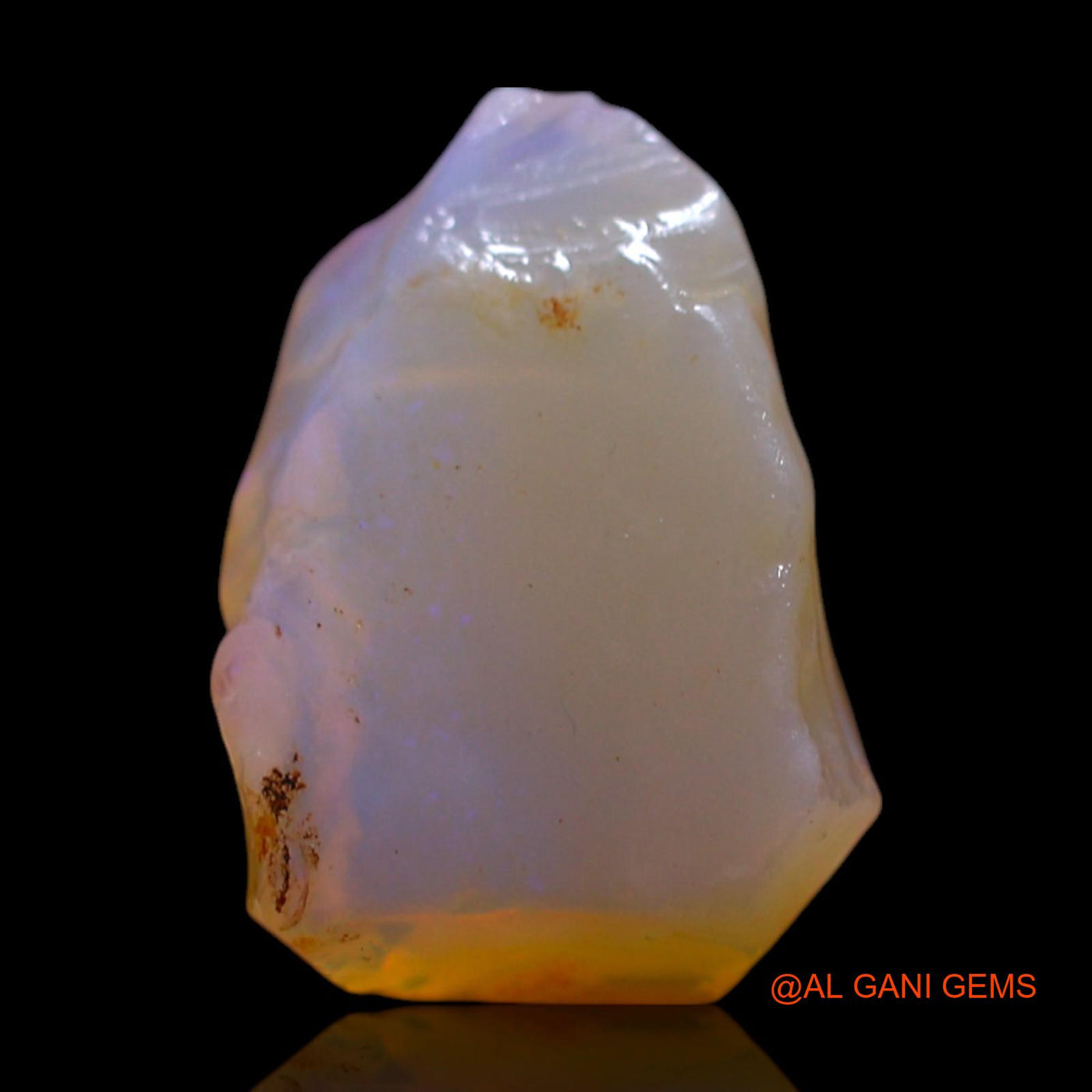 4.00 Cts Natural Australian Fire Opal Loose Gemstone Fancy Rough 14x9x5 mm RG-873