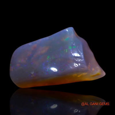 Natural Fire Opal Gemstone 5.00 Cts Loose Fancy Rough From Australia 12x8x7 mm RG-874