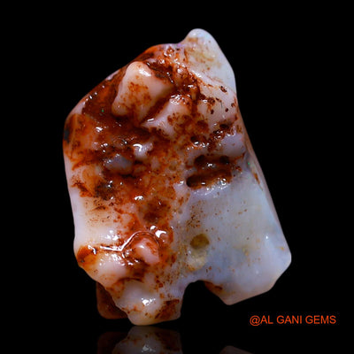 3.00 Cts Unheated Australian Fire Opal Loose Gemstone Fancy Rough Natural 13x9x5 mm RG-87