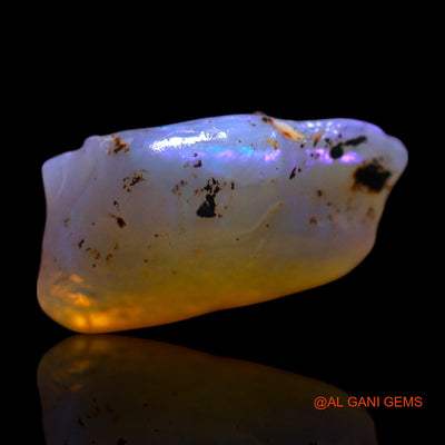 3.00 Cts Natural Australian Fire Opal Loose Gemstone Fancy Rough 14x8x5 mm RG-884