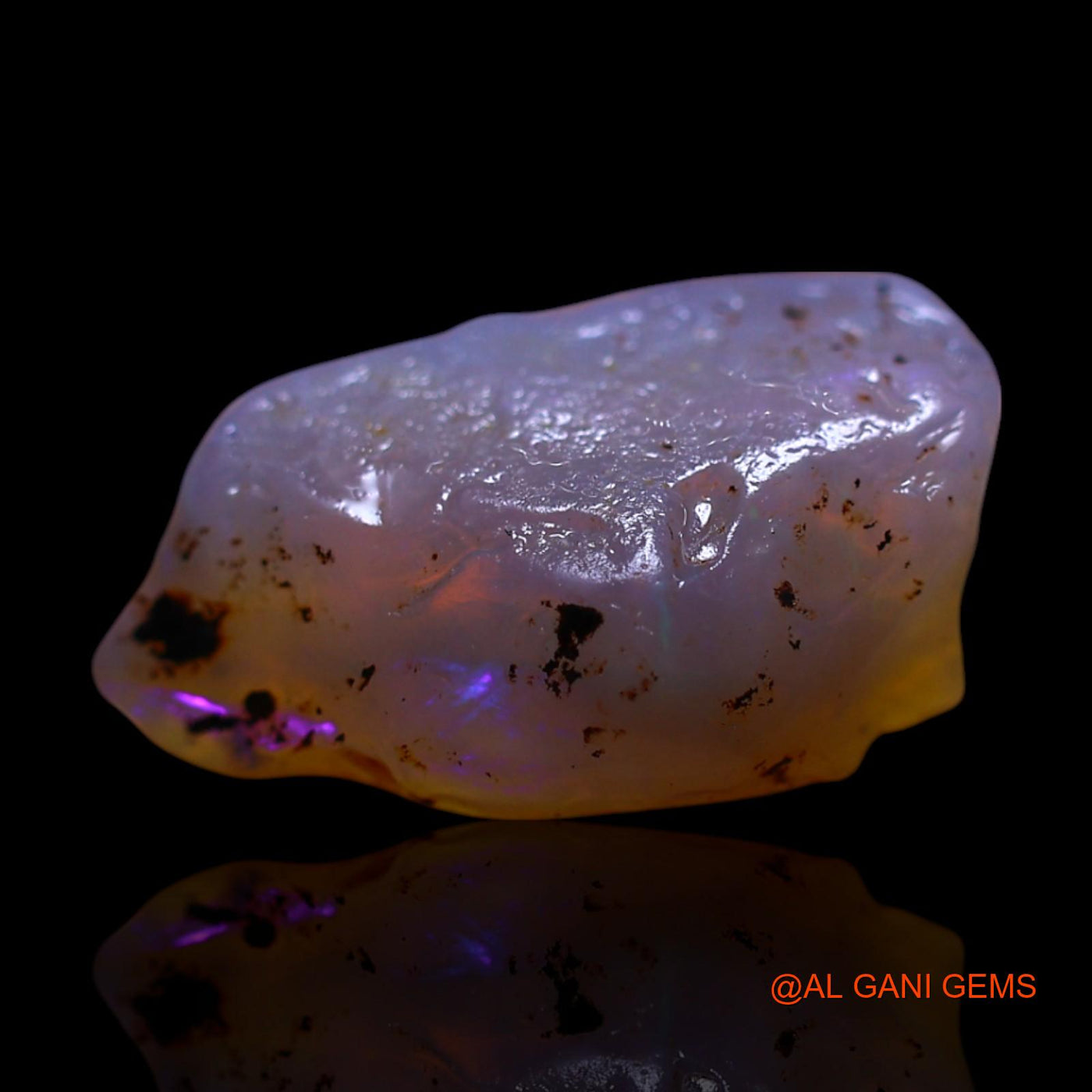 3.00 Cts Natural Australian Fire Opal Loose Gemstone Fancy Rough 14x8x5 mm RG-884