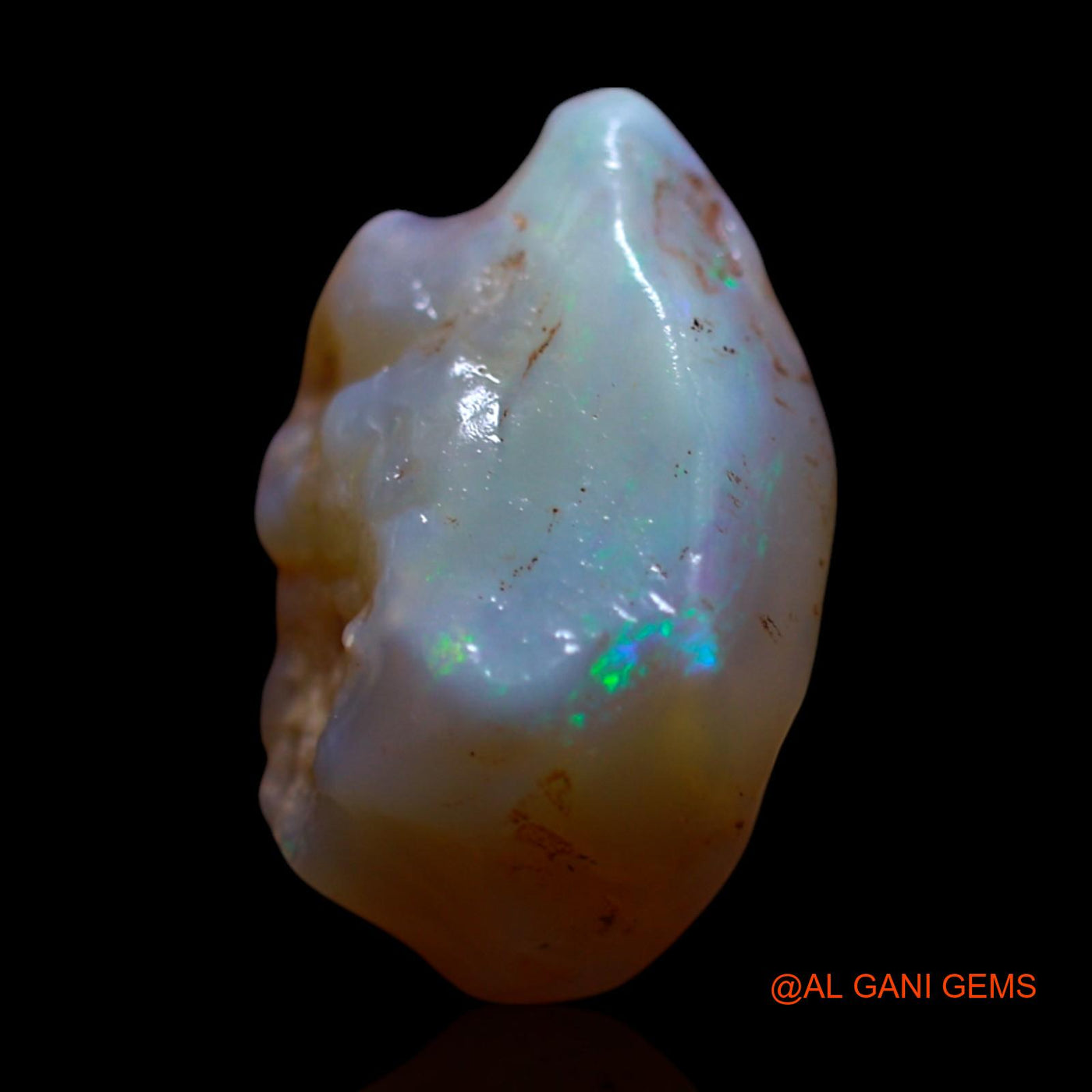 4.00 Cts Unheated Australian Fire Opal Loose Gemstone Fancy Rough Natural 14x9x7 mm RG-886
