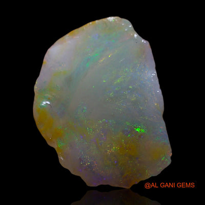 Natural Fire Opal Gemstone 3.00 Cts Loose Fancy Rough From Australia 12x10x6 mm RG-88