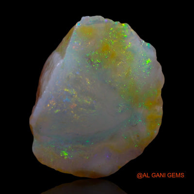 Natural Fire Opal Gemstone 3.00 Cts Loose Fancy Rough From Australia 12x10x6 mm RG-88
