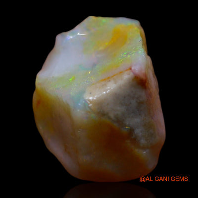 Natural Fire Opal Gemstone 3.00 Cts Loose Fancy Rough From Australia 12x10x6 mm RG-88