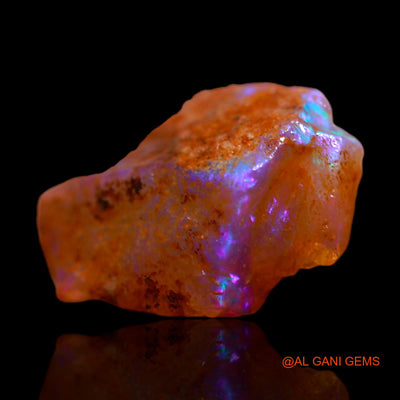 2.00 Cts Natural Australian Fire Opal Loose Gemstone Fancy Rough 13x10x3 mm RG-891