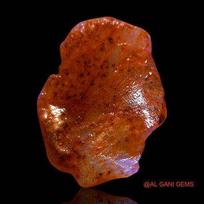 2.00 Cts Natural Australian Fire Opal Loose Gemstone Fancy Rough 13x10x3 mm RG-891