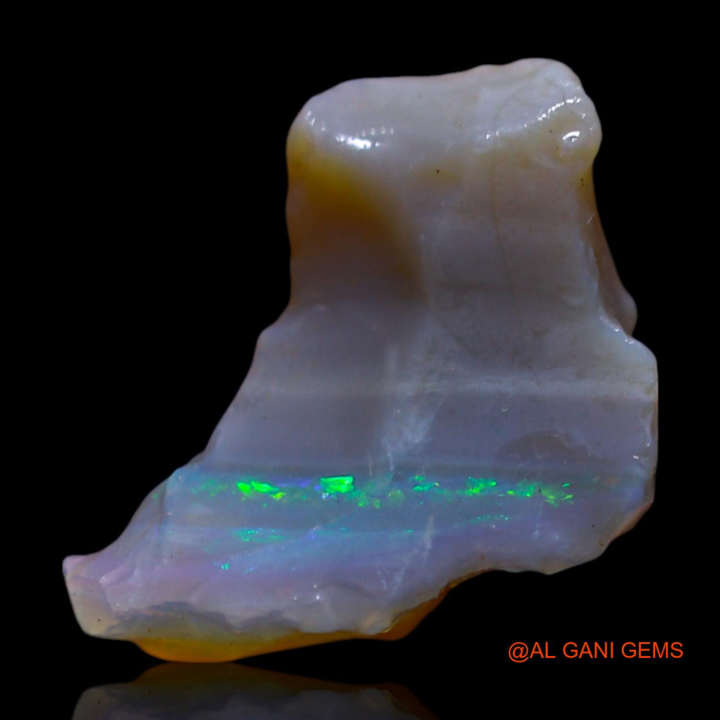 2.50 Cts Natural Australian Fire Opal Loose Gemstone Fancy Rough 13x9x4 mm RG-893