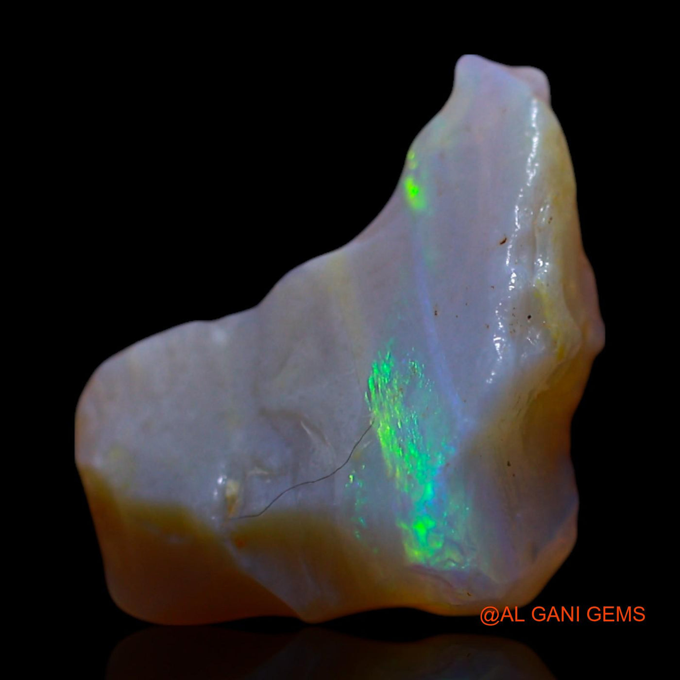 2.50 Cts Natural Australian Fire Opal Loose Gemstone Fancy Rough 13x9x4 mm RG-893