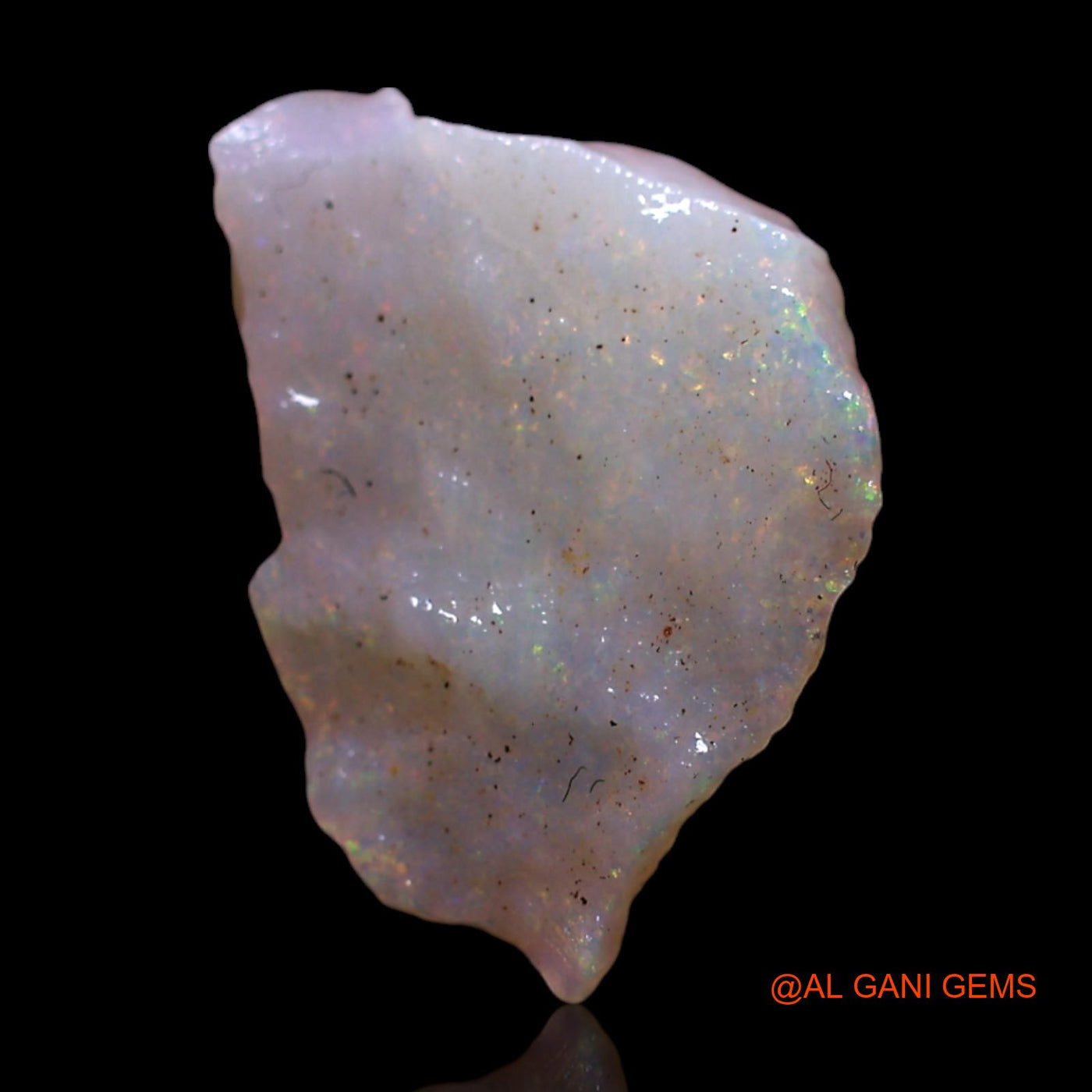 1.00 Cts Unheated Australian Fire Opal Loose Gemstone Fancy Rough Natural 14x9x2 mm RG-897