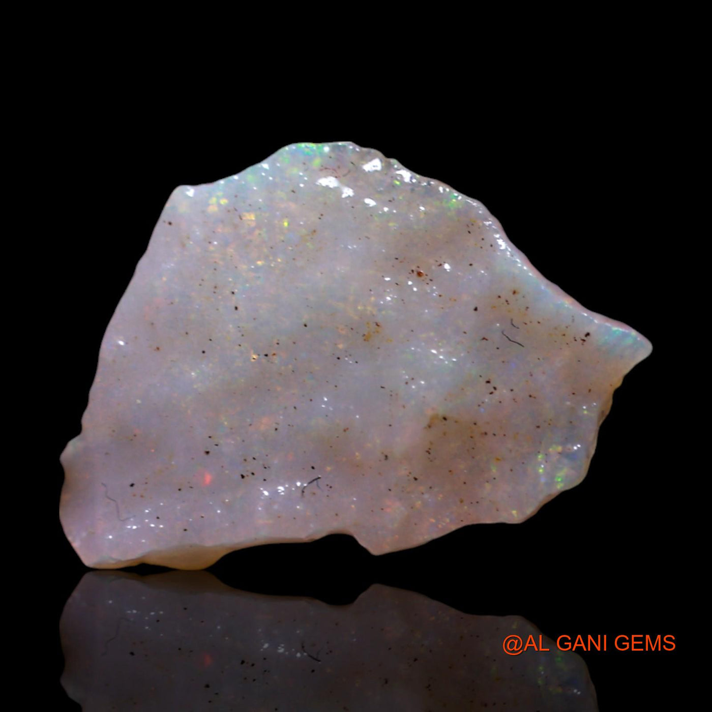 1.00 Cts Unheated Australian Fire Opal Loose Gemstone Fancy Rough Natural 14x9x2 mm RG-897