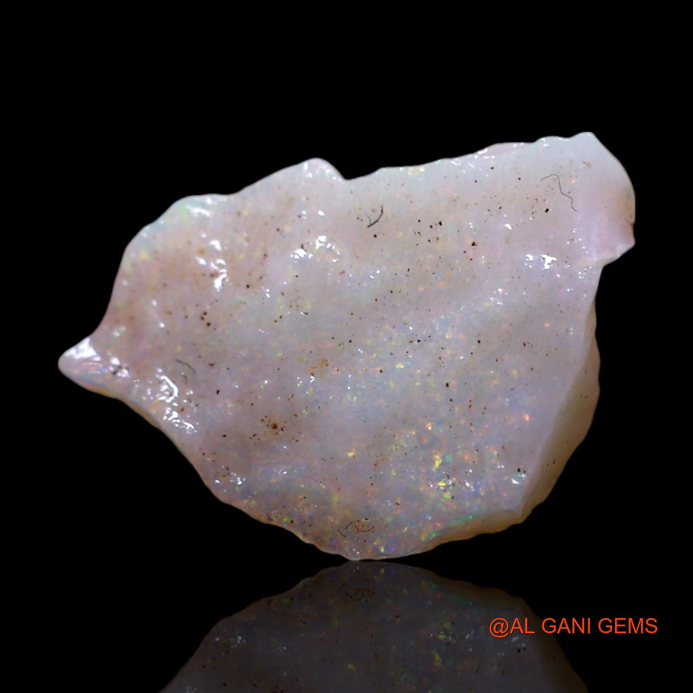 1.00 Cts Unheated Australian Fire Opal Loose Gemstone Fancy Rough Natural 14x9x2 mm RG-897