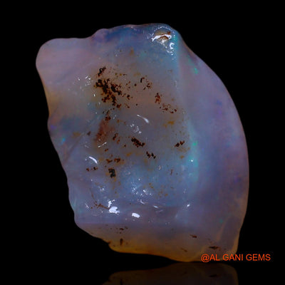 Natural Untreated Fire Opal Loose Gemstone Fancy Rough From Australia 3.00 Cts 15x9x4 mm RG-89