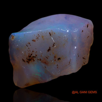 Natural Untreated Fire Opal Loose Gemstone Fancy Rough From Australia 3.00 Cts 15x9x4 mm RG-89