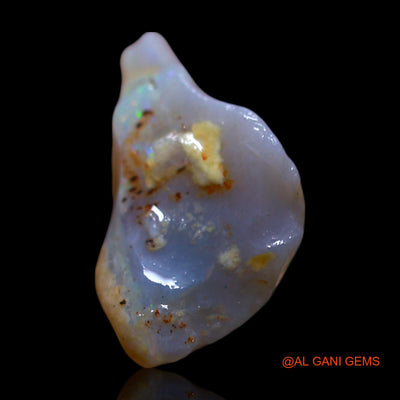 Natural Untreated Fire Opal Loose Gemstone Fancy Rough From Australia 4.00 Cts 12x10x6 mm RG-901