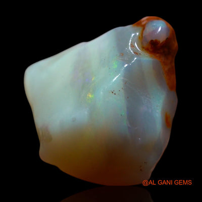 5.00 Cts Natural Australian Fire Opal Loose Gemstone Fancy Rough 11x10x7 mm RG-904