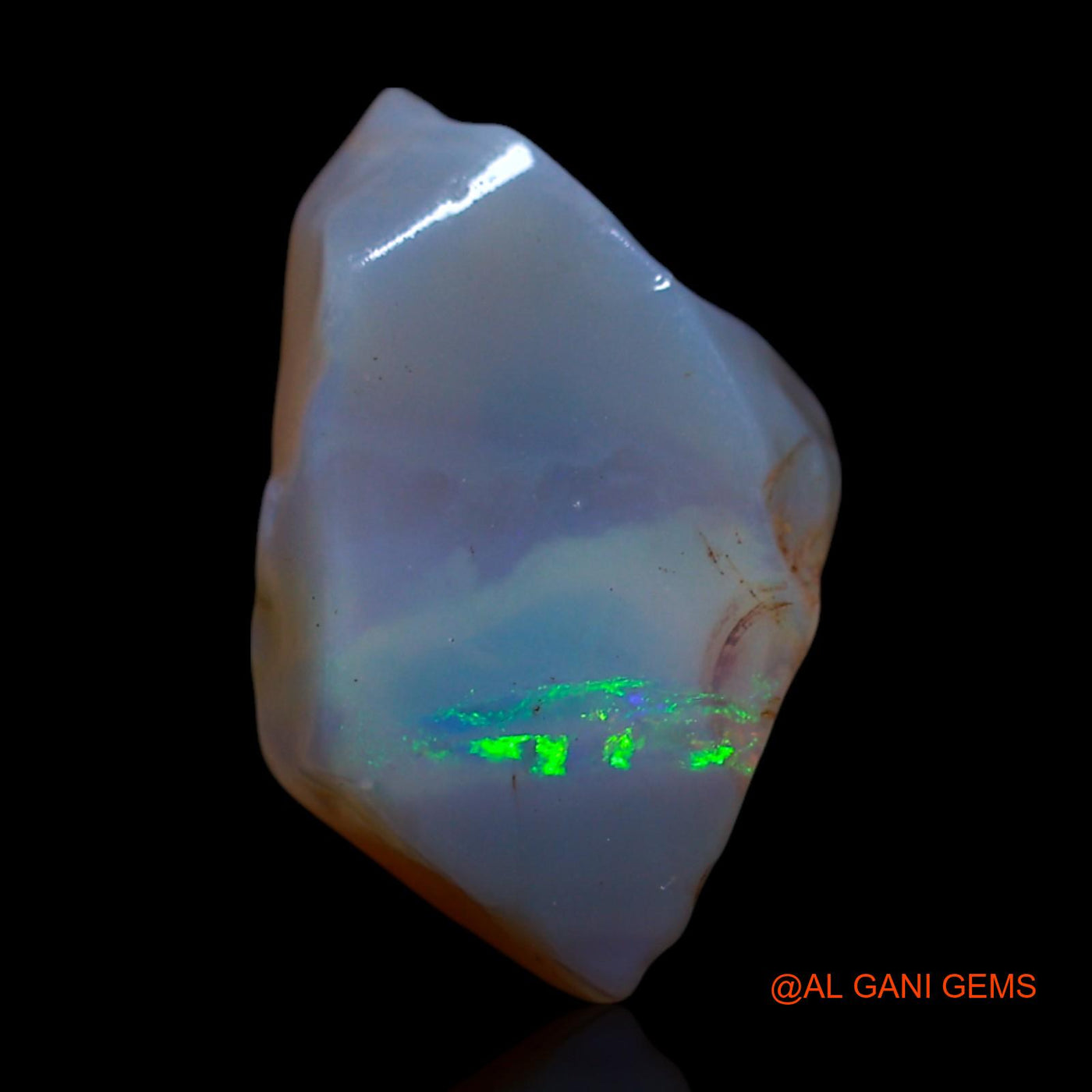 4.00 Cts Natural Australian Fire Opal Loose Gemstone Fancy Rough 13x9x8 mm RG-905