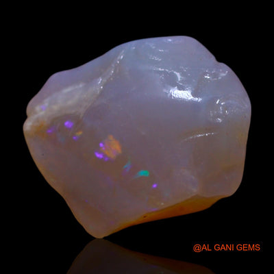 Natural Untreated Fire Opal Loose Gemstone Fancy Rough From Australia 4.00 Cts 12x12x7 mm RG-909