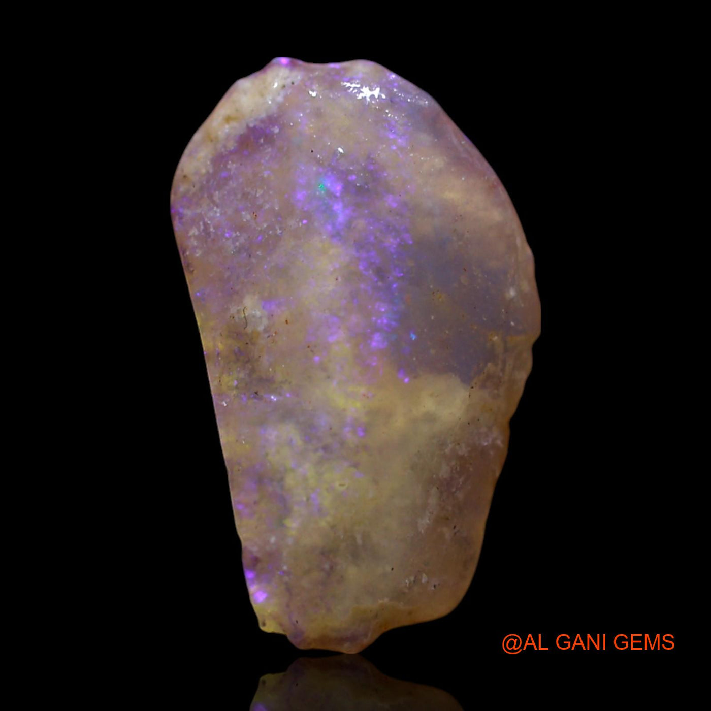 2.00 Cts Unheated Australian Fire Opal Loose Gemstone Fancy Rough Natural 13x8x4 mm RG-911