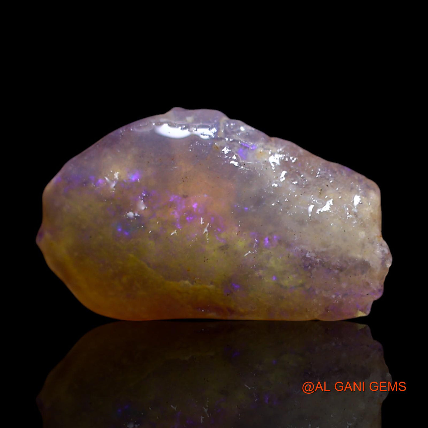 2.00 Cts Unheated Australian Fire Opal Loose Gemstone Fancy Rough Natural 13x8x4 mm RG-911