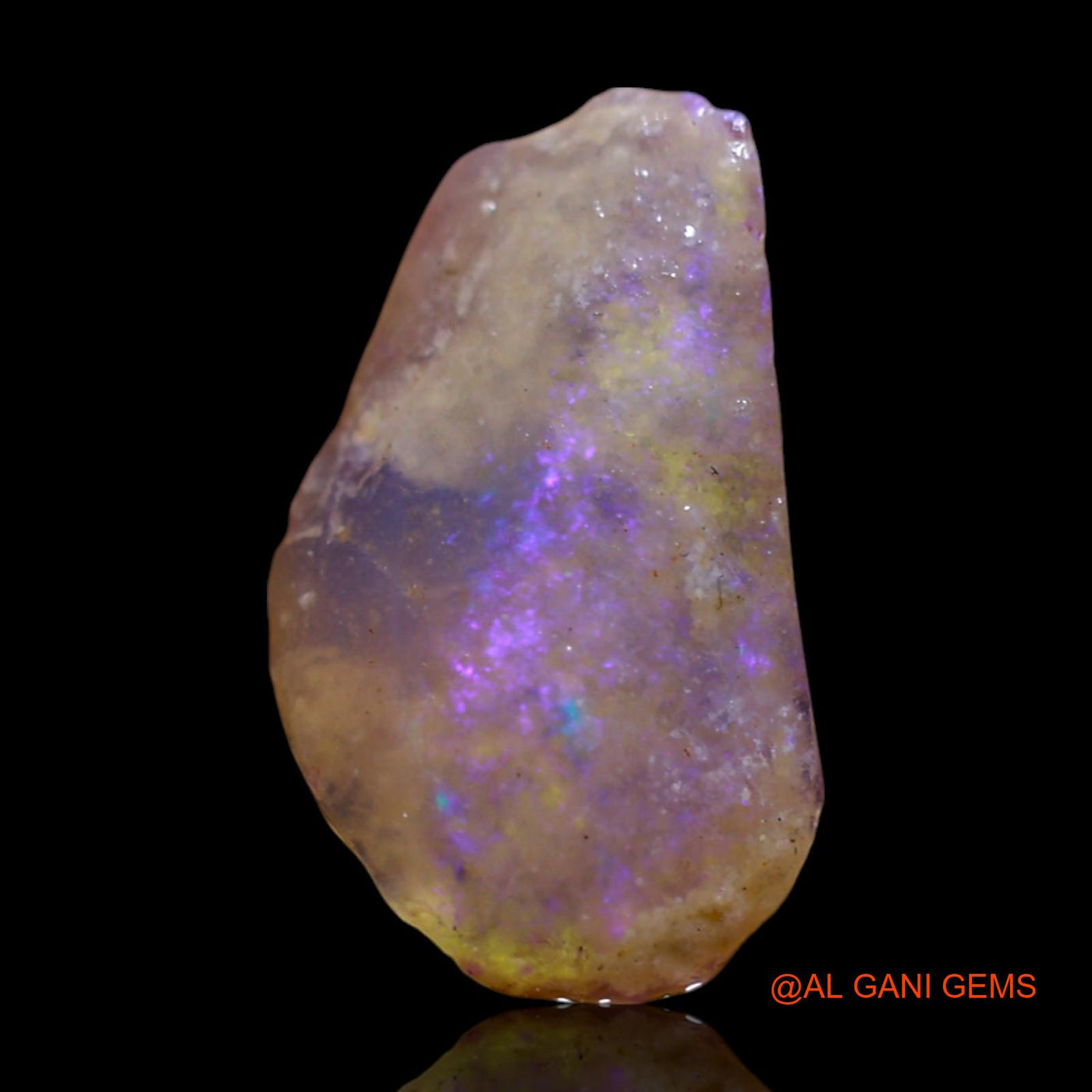 2.00 Cts Unheated Australian Fire Opal Loose Gemstone Fancy Rough Natural 13x8x4 mm RG-911